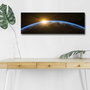 Wallity Lienzo Decorativo Iluminado LED 30x90 cm Multicolor